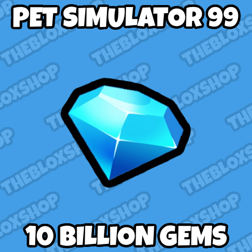 Pet Simulator 99 - 10 Billion Gems