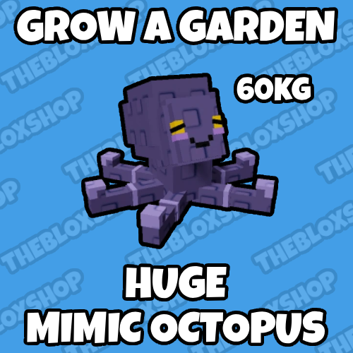 Grow a Garden - Huge 60KG Mimic Octopus